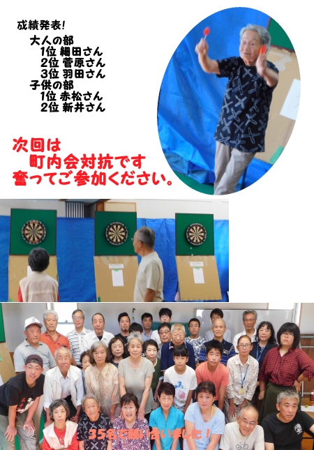 ダーツ大会