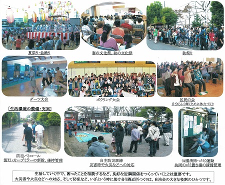 桜ヶ丘区では、こんな行事をやっています
