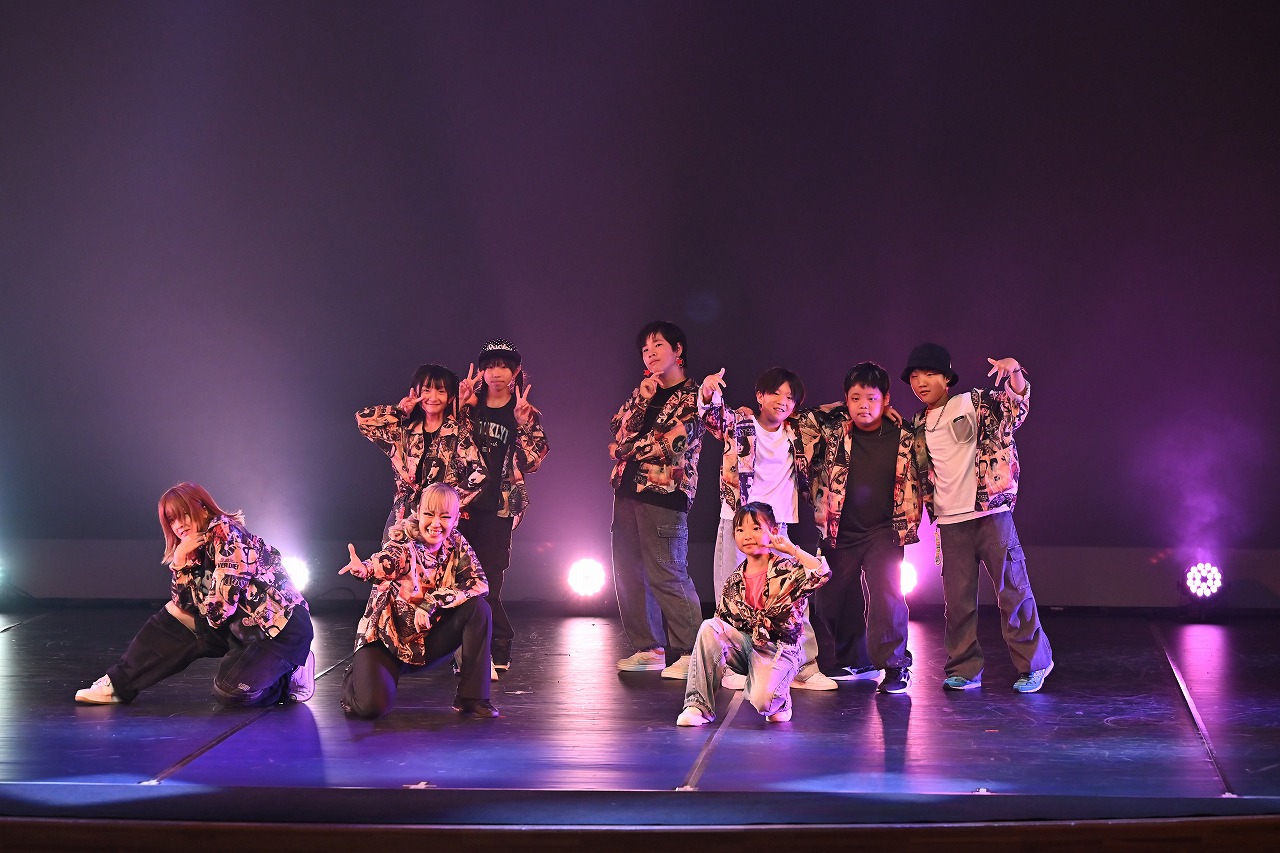 キッズダンスのレッスン風景
