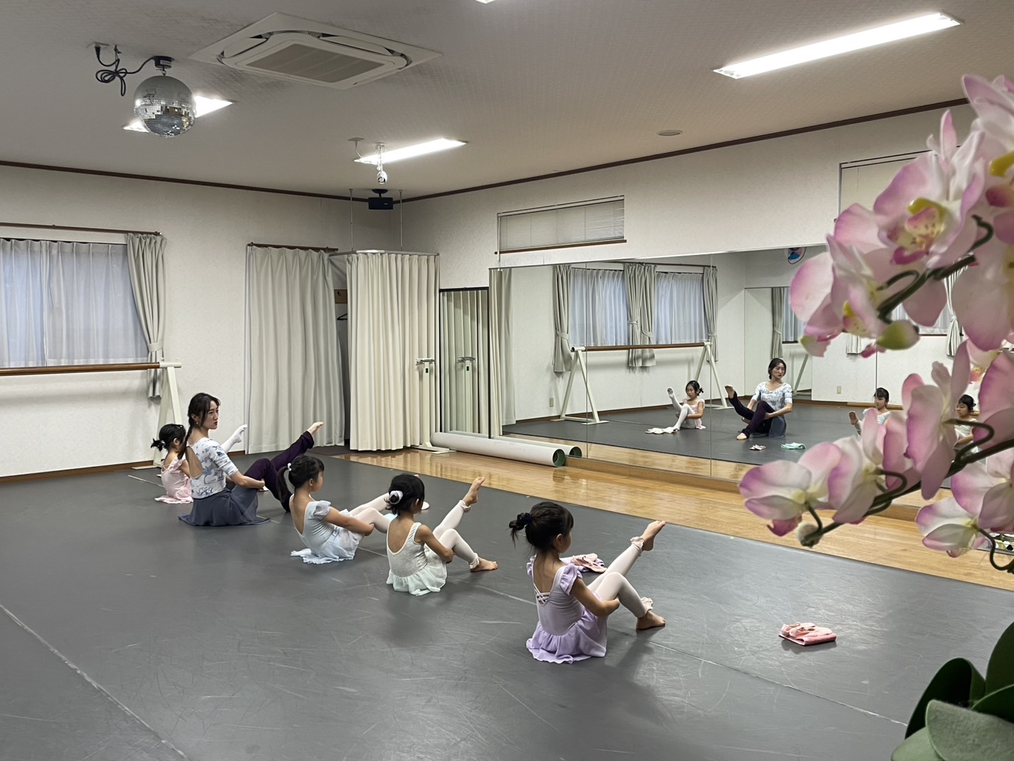 バレエレッスン風景１