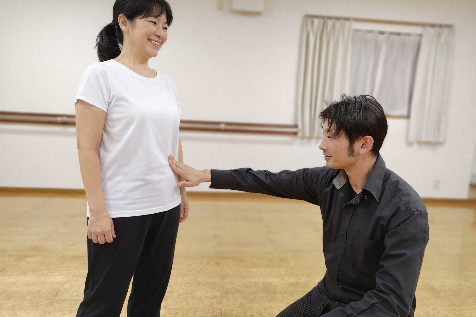 姿勢改善のアプローチ