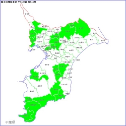 千葉県の臨済宗寺院の分布地図